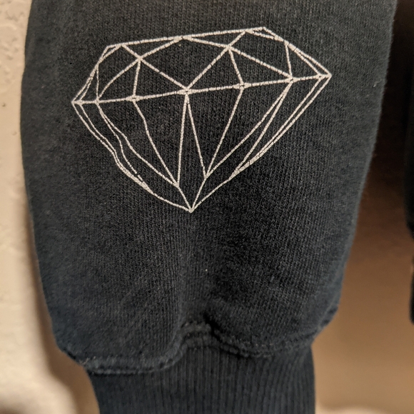 Diamond Supply Co Black Crewneck Sweater - Picture 4 of 5